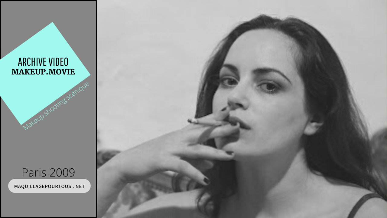 2009 06 23 projet makeup shooting seance de maquillage et de la photographie inspiree du cinema