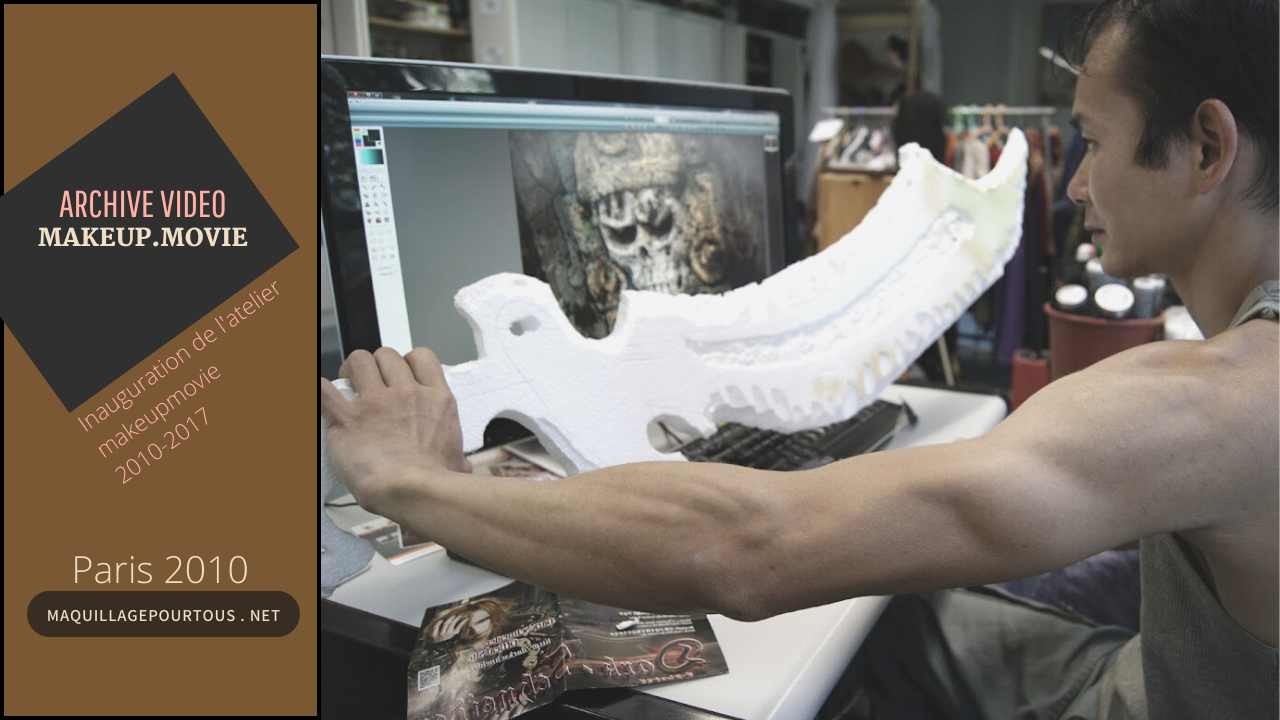 2010 03 01 inauguration de l atelier makeup movie 2010 2017 a st denis