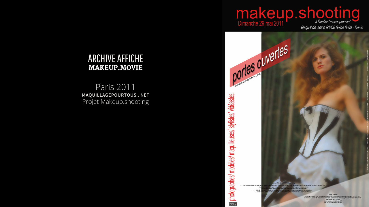 2011 05 29 makeup shooting portes ouvertes de l ancien atelier makeupmovie