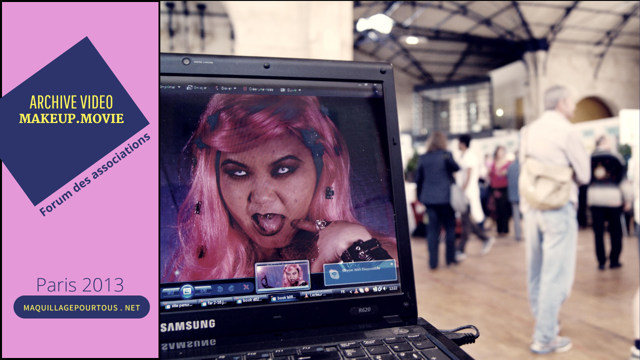 2013 09 07 animation de maquillage avec la mairie du 4 eme arrondissement aux espaces blancs manteaux